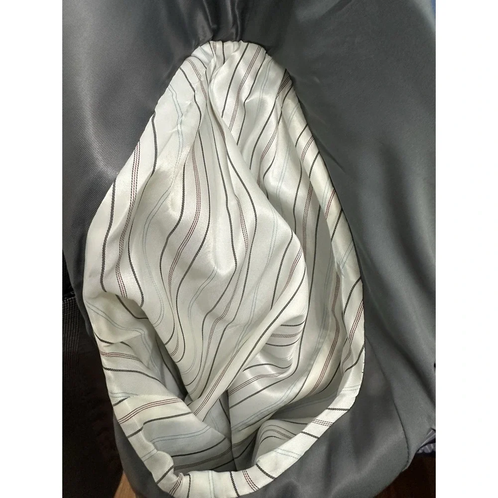Lauren Ralph Lauren Blazer 48R Black White Houndstooth Sport Coat Two Button